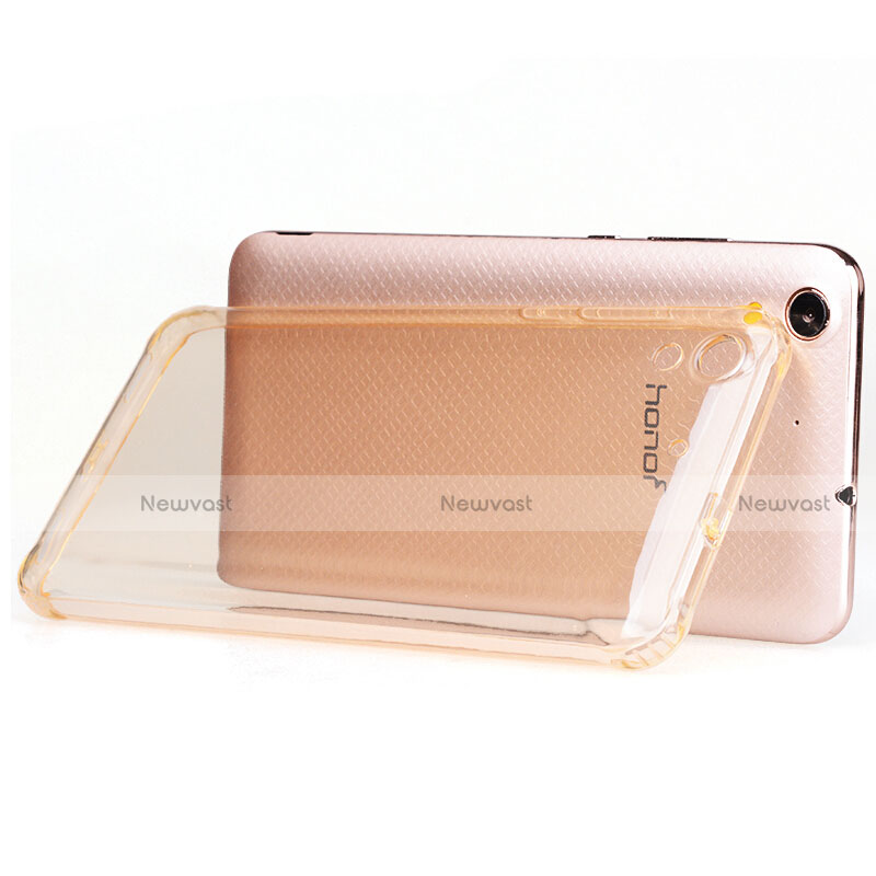 Ultra-thin Transparent TPU Soft Case Cover for Huawei Y6 II 5 5 Gold