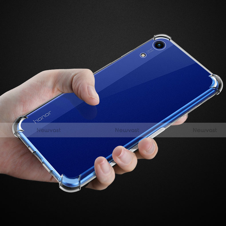 Ultra-thin Transparent TPU Soft Case Cover for Huawei Y6 Pro (2019) Clear