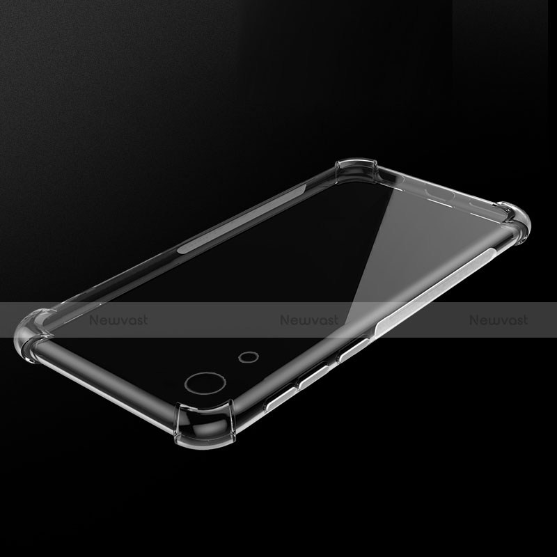 Ultra-thin Transparent TPU Soft Case Cover for Huawei Y6 Pro (2019) Clear