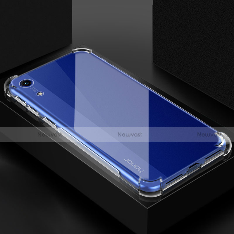 Ultra-thin Transparent TPU Soft Case Cover for Huawei Y6 Pro (2019) Clear