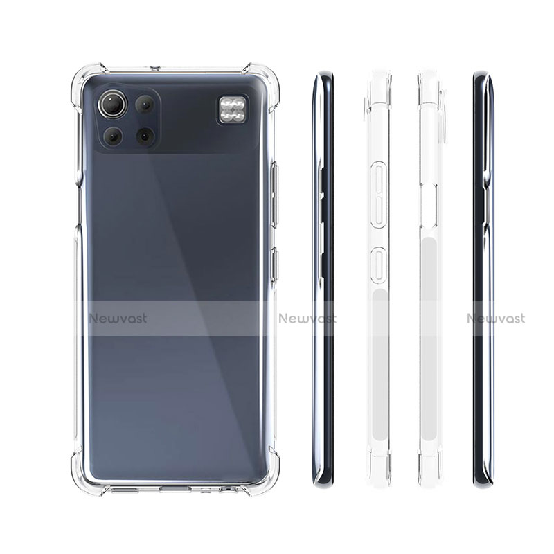 Ultra-thin Transparent TPU Soft Case Cover for LG K92 5G Clear