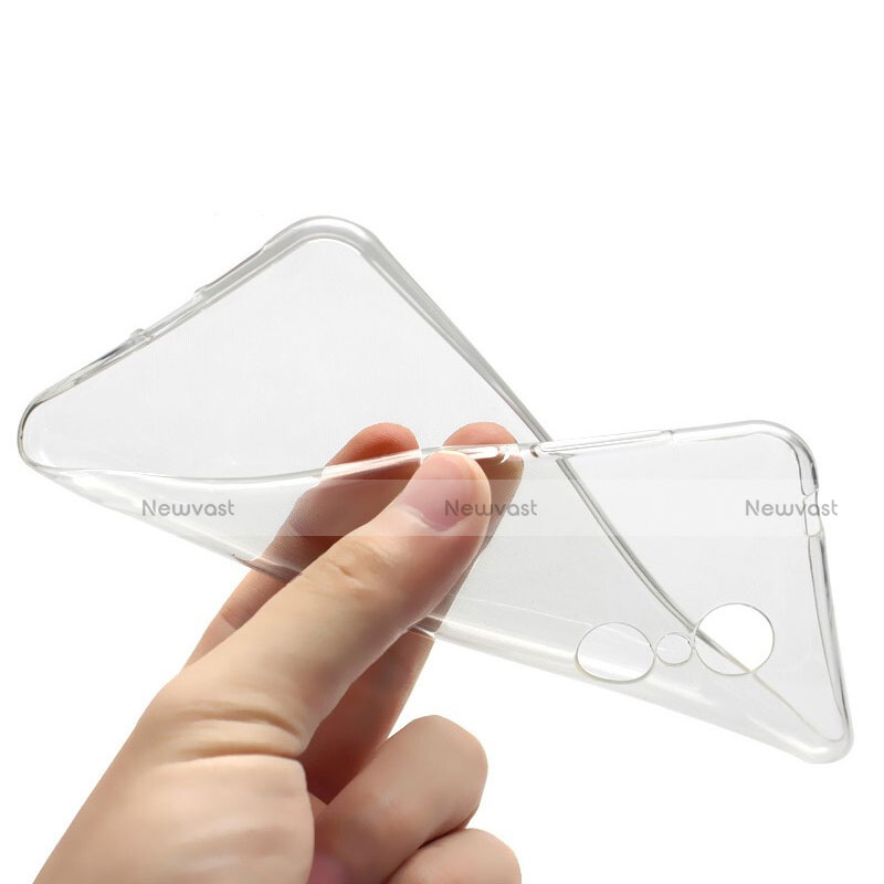 Ultra-thin Transparent TPU Soft Case Cover for LG Q7 Clear