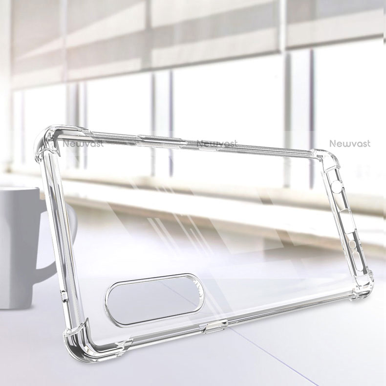 Ultra-thin Transparent TPU Soft Case Cover for LG Velvet 4G Clear