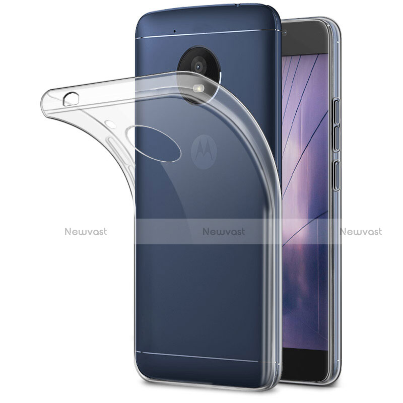 Ultra-thin Transparent TPU Soft Case Cover for Motorola Moto E4 Plus Clear