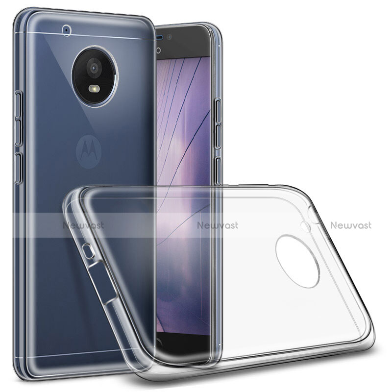 Ultra-thin Transparent TPU Soft Case Cover for Motorola Moto E4 Plus Clear