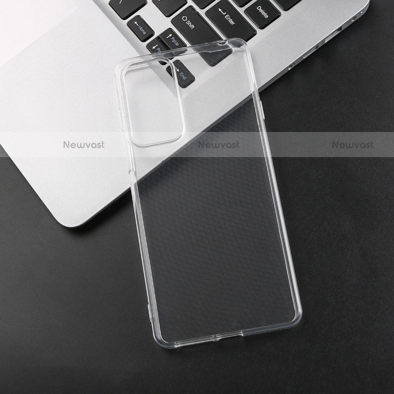 Ultra-thin Transparent TPU Soft Case Cover for Motorola Moto Edge 20 5G Clear