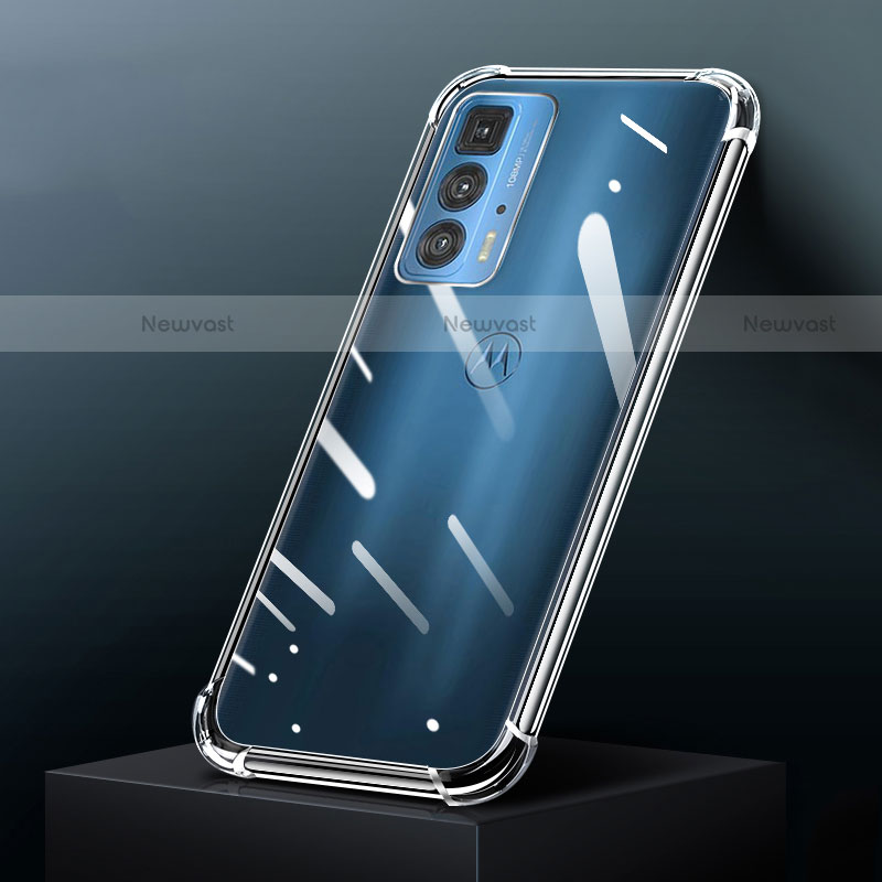 Ultra-thin Transparent TPU Soft Case Cover for Motorola Moto Edge 20 Pro 5G Clear