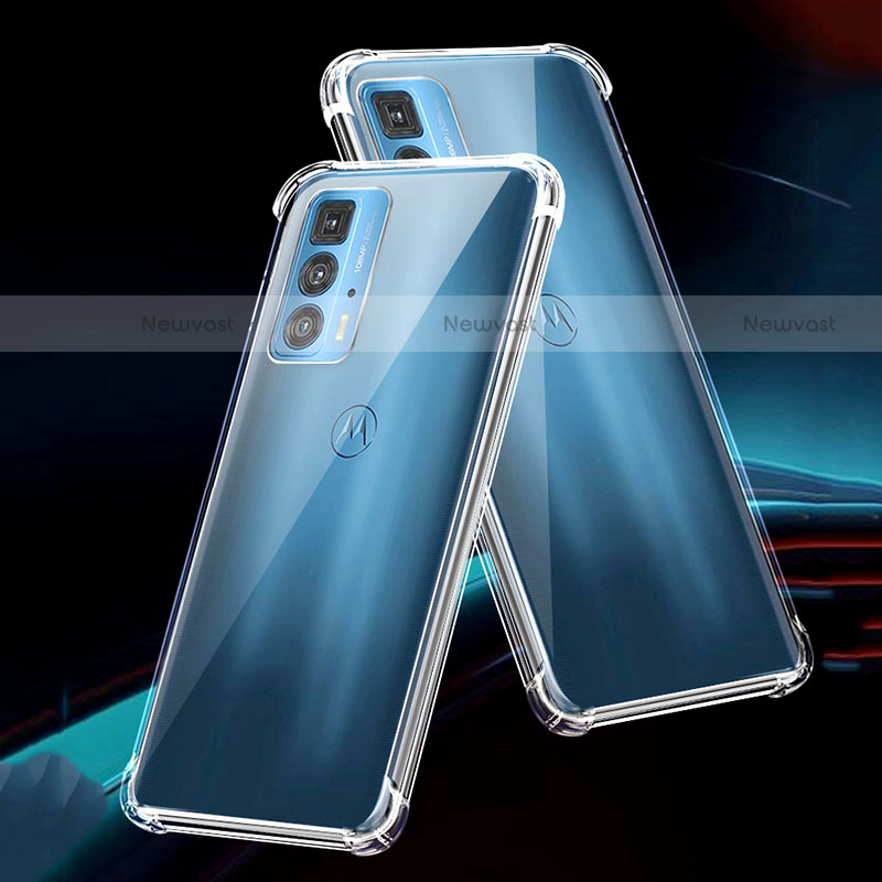 Ultra-thin Transparent TPU Soft Case Cover for Motorola Moto Edge 20 Pro 5G Clear