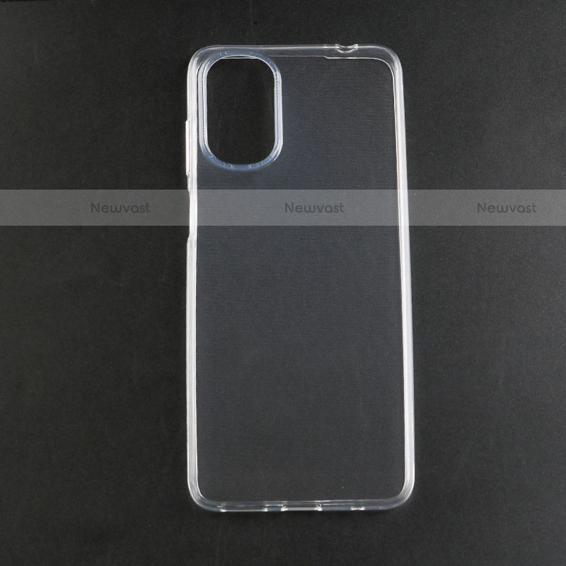 Ultra-thin Transparent TPU Soft Case Cover for Motorola Moto Edge (2022) 5G Clear