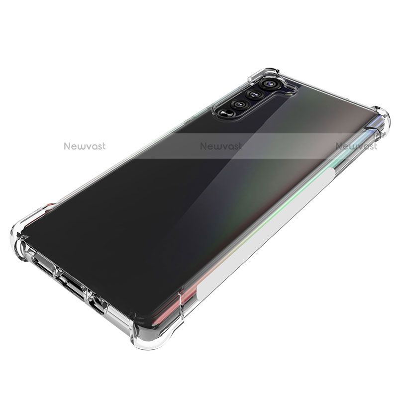 Ultra-thin Transparent TPU Soft Case Cover for Motorola Moto Edge Clear