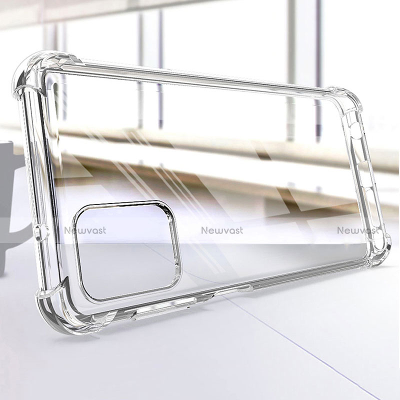 Ultra-thin Transparent TPU Soft Case Cover for Motorola Moto G42 Clear