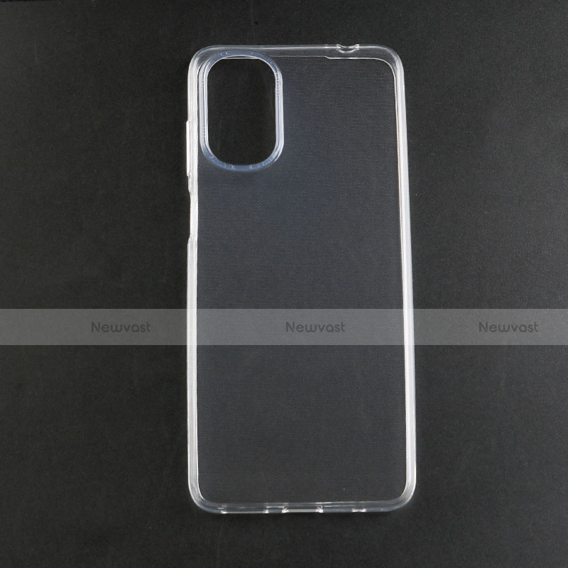 Ultra-thin Transparent TPU Soft Case Cover for Motorola Moto G52j 5G Clear