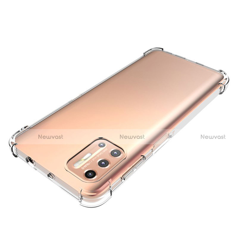 Ultra-thin Transparent TPU Soft Case Cover for Motorola Moto G9 Plus Clear
