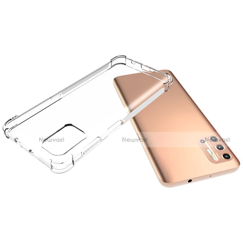 Ultra-thin Transparent TPU Soft Case Cover for Motorola Moto G9 Plus Clear
