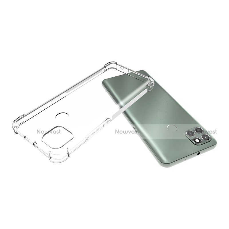 Ultra-thin Transparent TPU Soft Case Cover for Motorola Moto G9 Power Clear