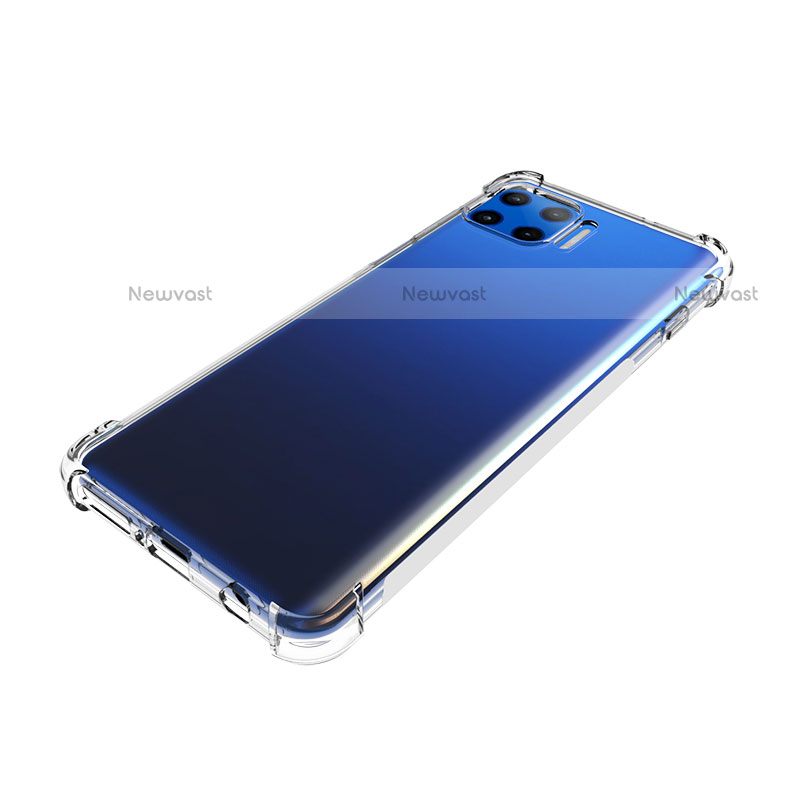 Ultra-thin Transparent TPU Soft Case Cover for Motorola Moto One 5G Clear