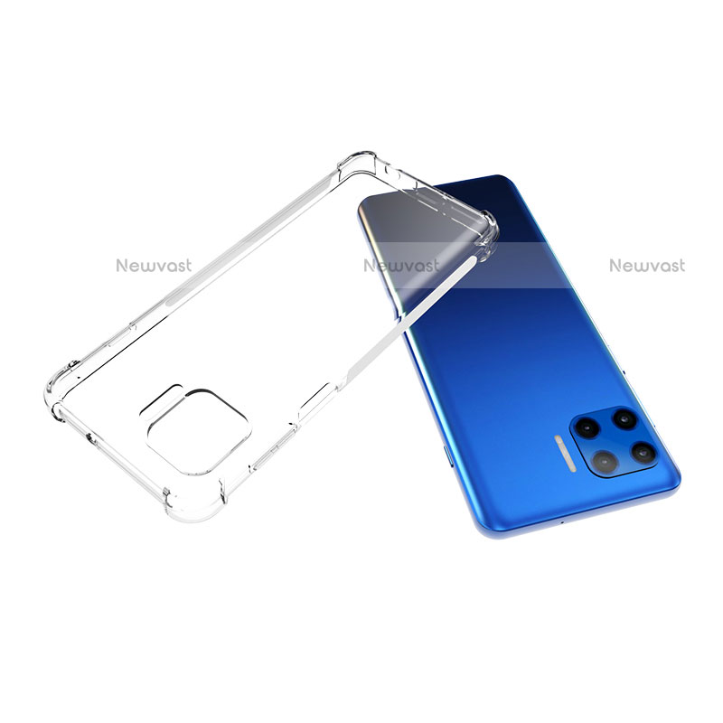 Ultra-thin Transparent TPU Soft Case Cover for Motorola Moto One 5G Clear