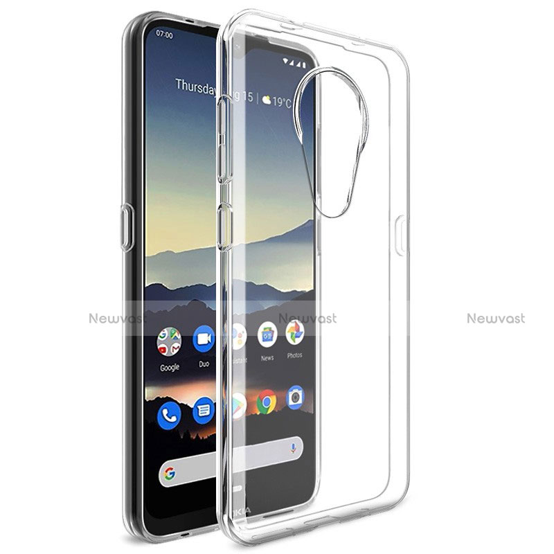 Ultra-thin Transparent TPU Soft Case Cover for Nokia 6.2 Clear