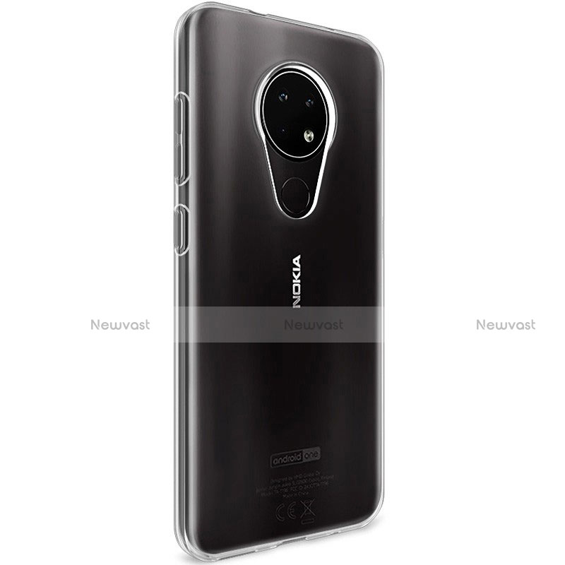 Ultra-thin Transparent TPU Soft Case Cover for Nokia 6.2 Clear