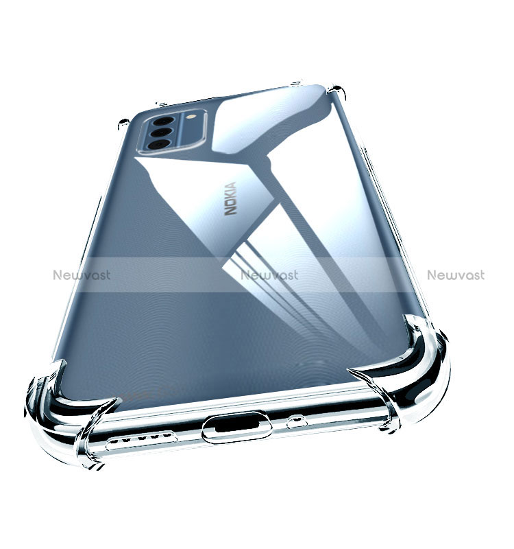 Ultra-thin Transparent TPU Soft Case Cover for Nokia C300 Clear