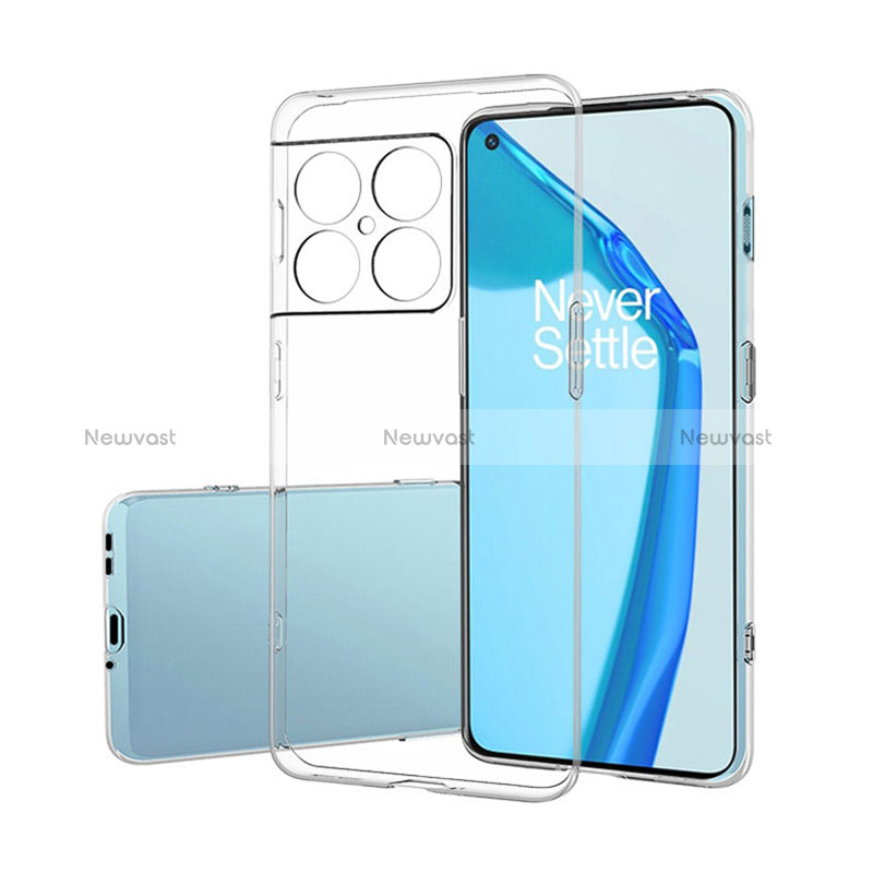 Ultra-thin Transparent TPU Soft Case Cover for OnePlus 10 Pro 5G Clear