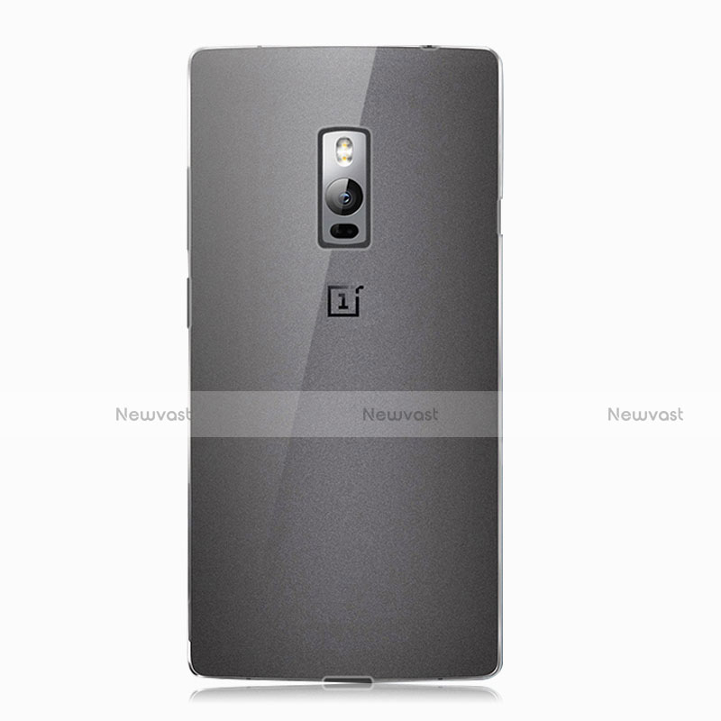 Ultra-thin Transparent TPU Soft Case Cover for OnePlus 2 Clear