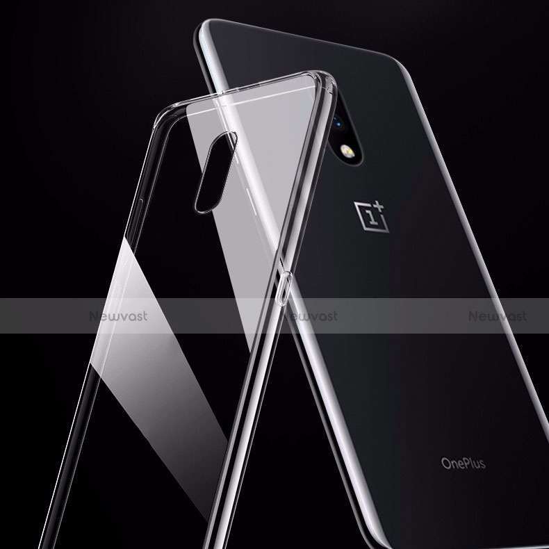 Ultra-thin Transparent TPU Soft Case Cover for OnePlus 7 Clear