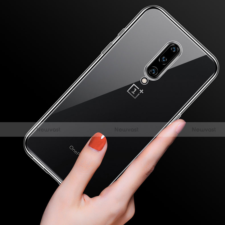 Ultra-thin Transparent TPU Soft Case Cover for OnePlus 8 Clear
