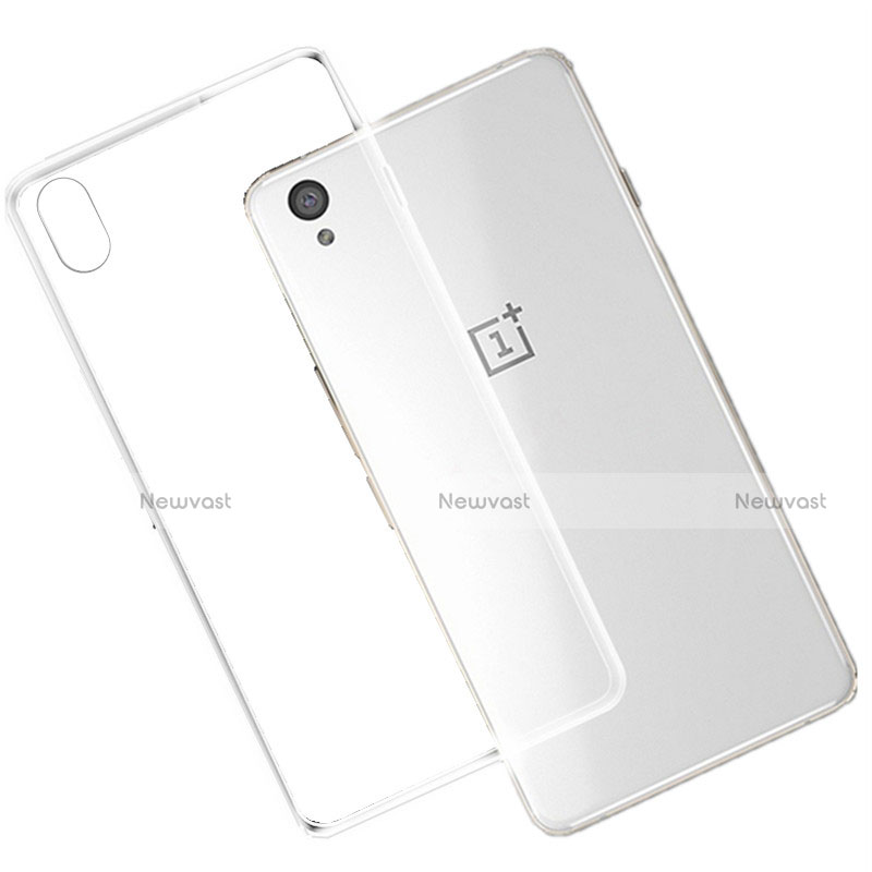 Ultra-thin Transparent TPU Soft Case Cover for OnePlus X Clear