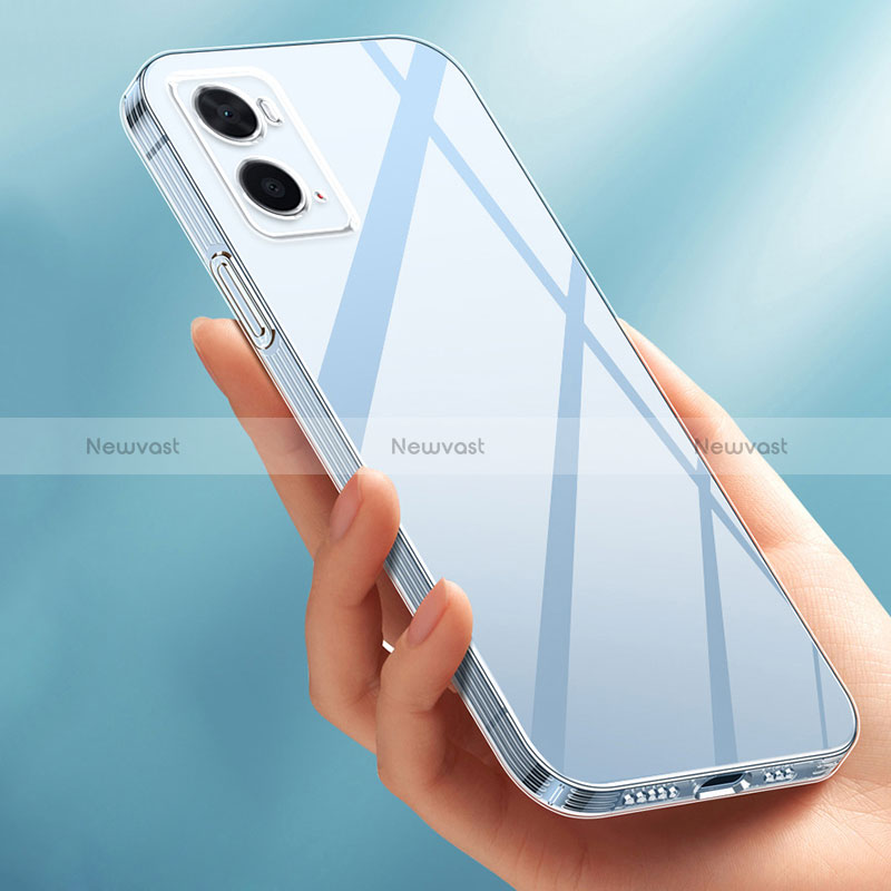Ultra-thin Transparent TPU Soft Case Cover for Oppo A36 Clear