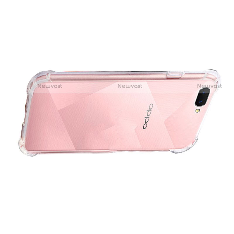 Ultra-thin Transparent TPU Soft Case Cover for Oppo A5 Clear