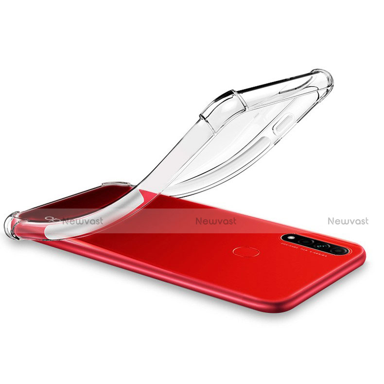 Ultra-thin Transparent TPU Soft Case Cover for Oppo A8 Clear