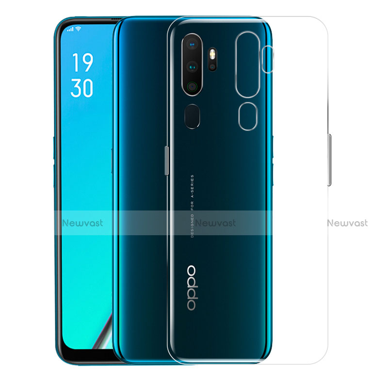 Ultra-thin Transparent TPU Soft Case Cover for Oppo A9 (2020) Clear