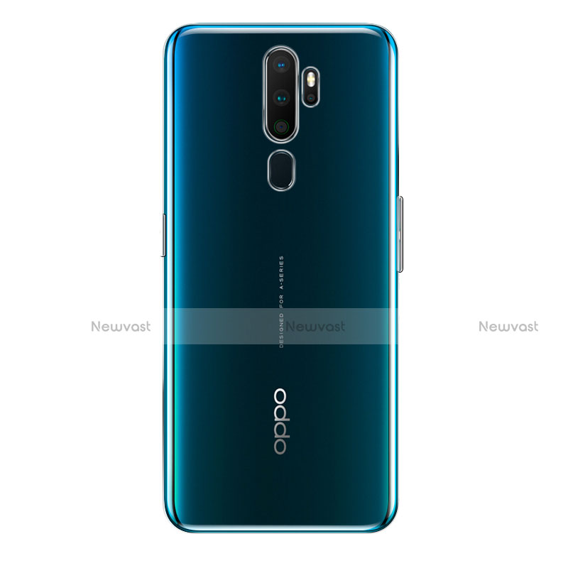 Ultra-thin Transparent TPU Soft Case Cover for Oppo A9 (2020) Clear