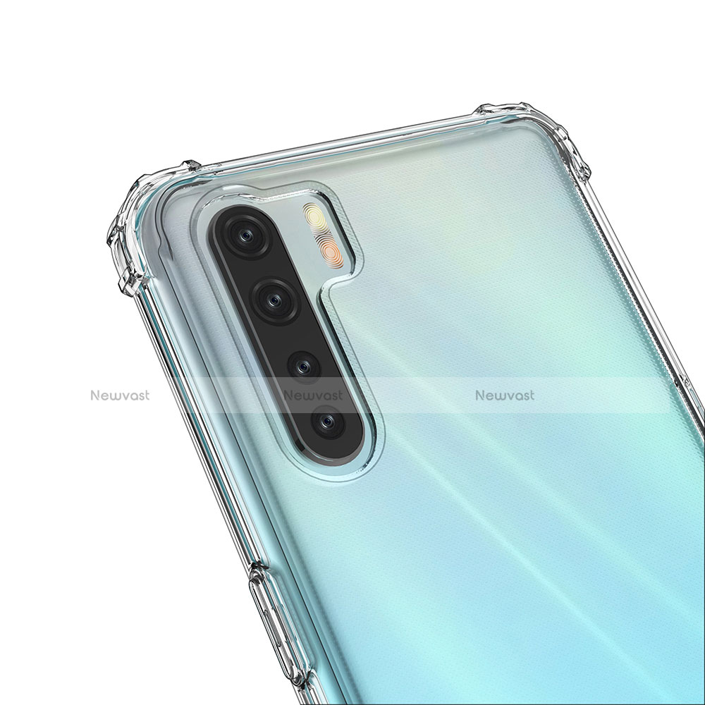Ultra-thin Transparent TPU Soft Case Cover for Oppo A91 Clear