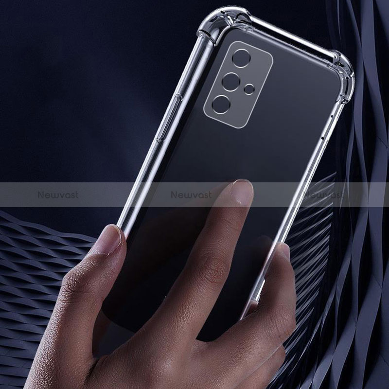 Ultra-thin Transparent TPU Soft Case Cover for Oppo A93s 5G Clear
