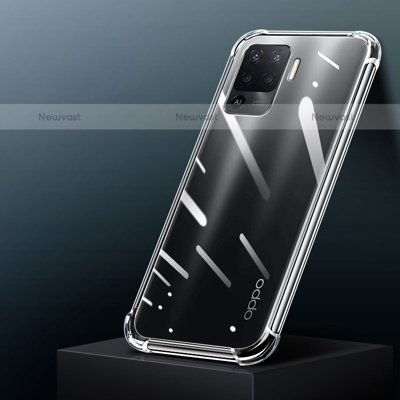 Ultra-thin Transparent TPU Soft Case Cover for Oppo A94 4G Clear