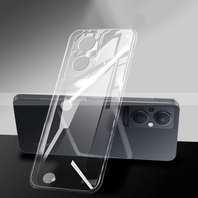 Ultra-thin Transparent TPU Soft Case Cover for Oppo A96 5G Clear