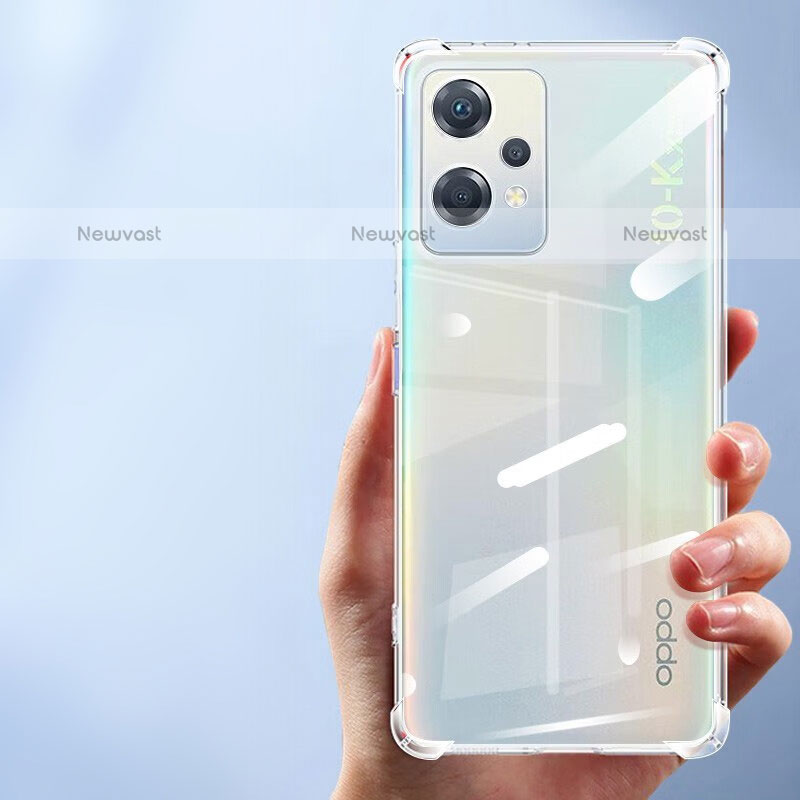 Ultra-thin Transparent TPU Soft Case Cover for Oppo K10X 5G Clear