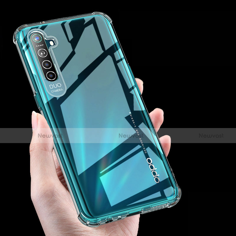 Ultra-thin Transparent TPU Soft Case Cover for Oppo K5 Clear