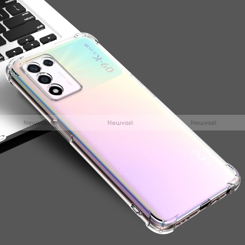 Ultra-thin Transparent TPU Soft Case Cover for Oppo K9S 5G Clear