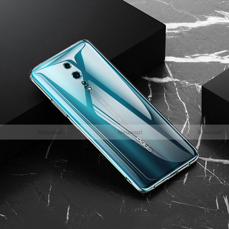 Ultra-thin Transparent TPU Soft Case Cover for Oppo Reno Z Clear