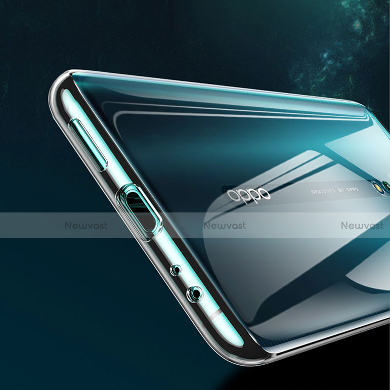 Ultra-thin Transparent TPU Soft Case Cover for Oppo Reno Z Clear