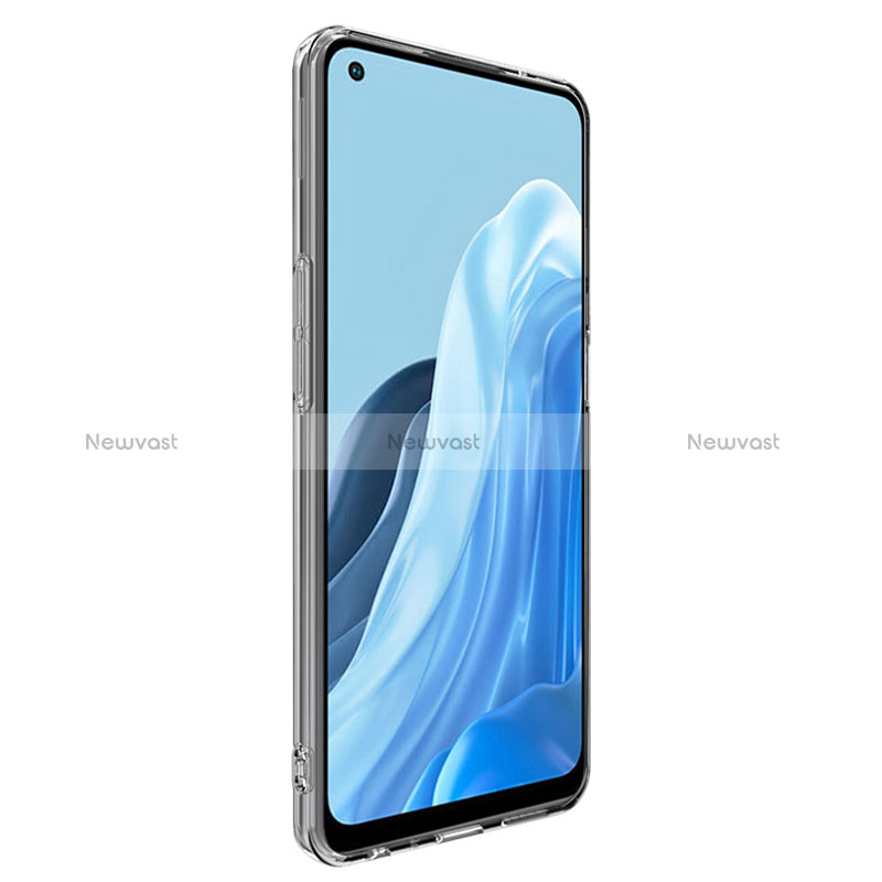 Ultra-thin Transparent TPU Soft Case Cover for Oppo Reno8 4G Clear