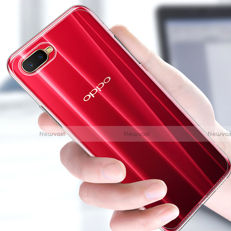 Ultra-thin Transparent TPU Soft Case Cover for Oppo RX17 Neo Clear