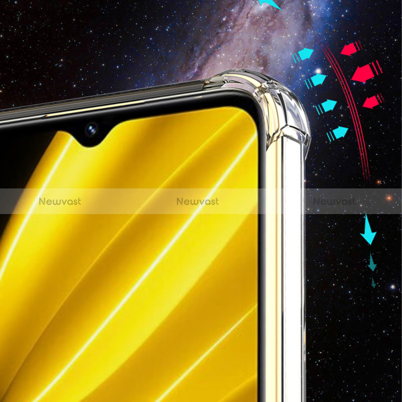 Ultra-thin Transparent TPU Soft Case Cover for Realme 10S 5G Clear