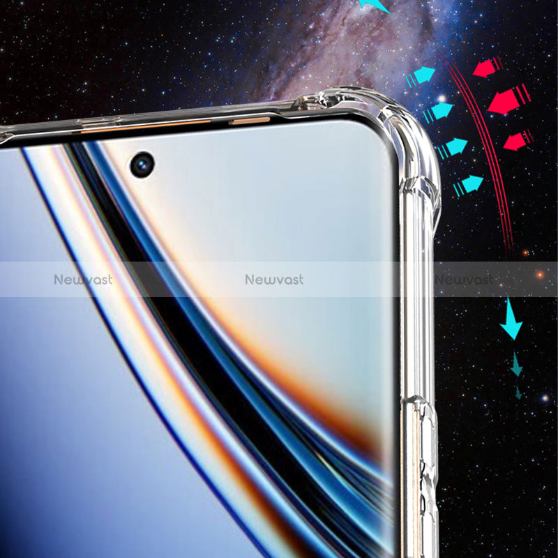 Ultra-thin Transparent TPU Soft Case Cover for Realme 11 Pro+ Plus 5G Clear