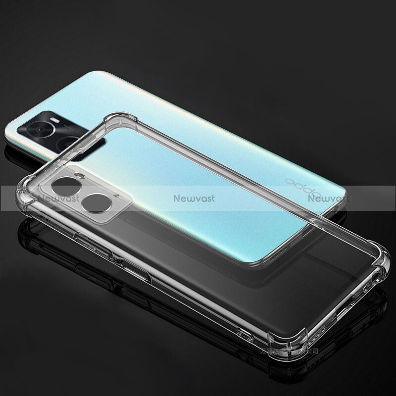 Ultra-thin Transparent TPU Soft Case Cover for Realme 9i 4G Clear