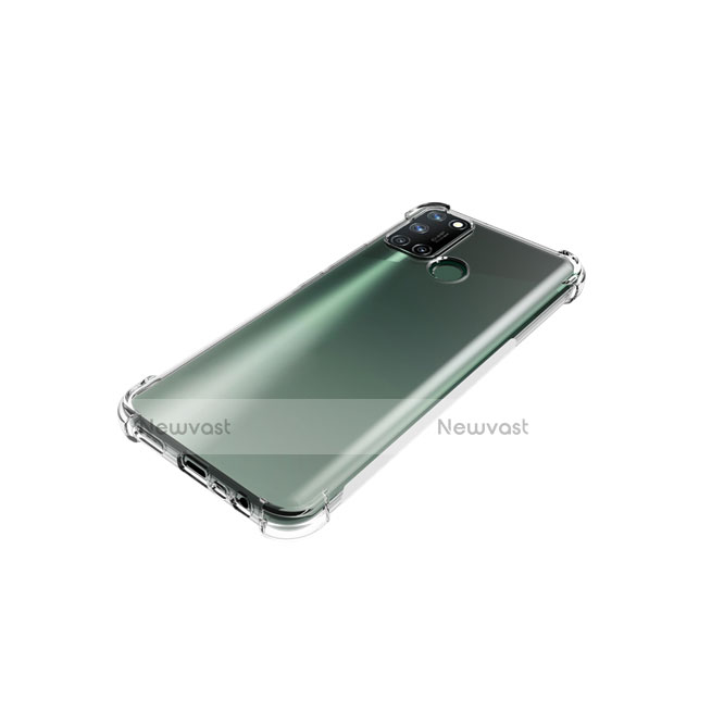 Ultra-thin Transparent TPU Soft Case Cover for Realme C17 Clear