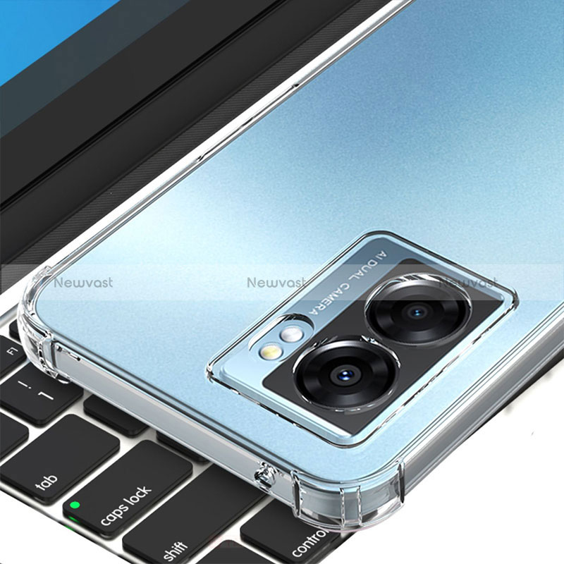 Ultra-thin Transparent TPU Soft Case Cover for Realme Narzo 50 5G Clear